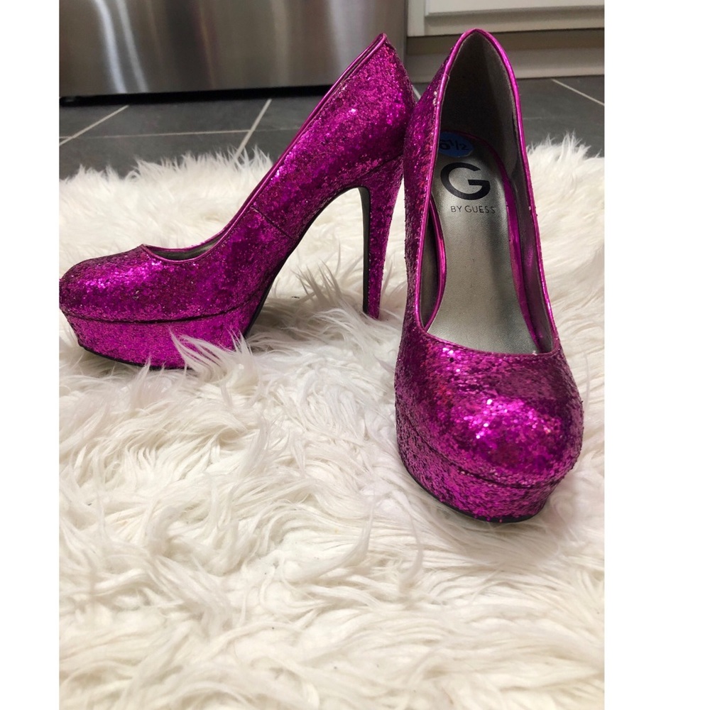 Pink/Magenta Sparkle Heels